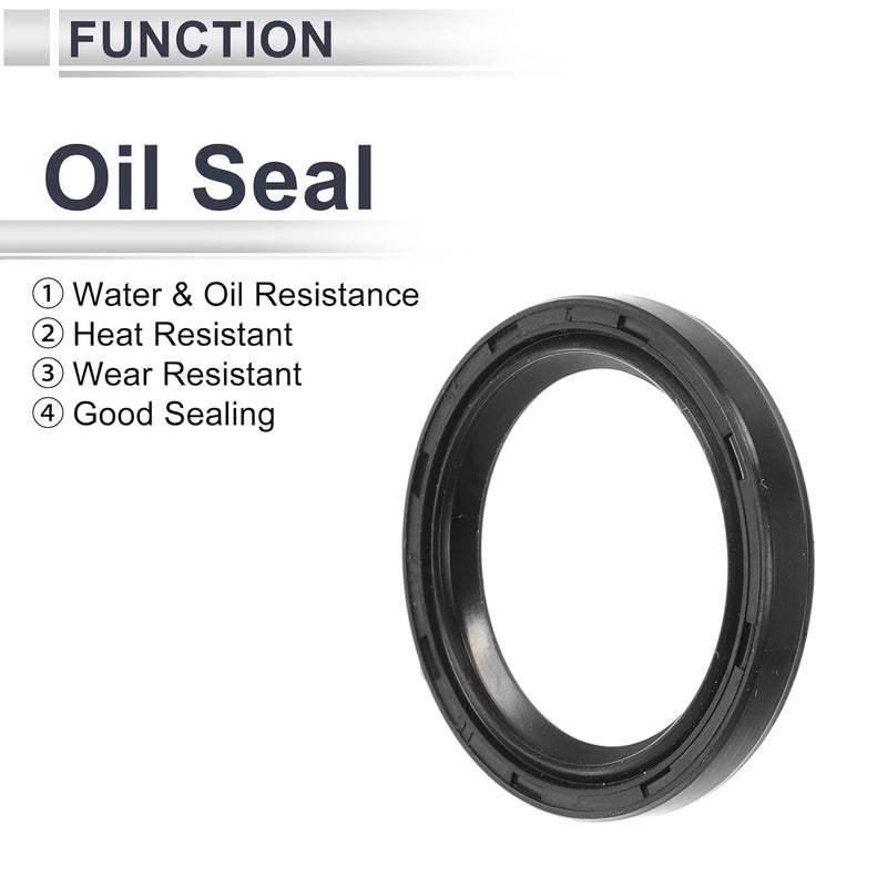 RATCHROLL Oil Seal TC Seal Ring Rotary Shaft Seal 28x35x5mm High Pressure Nitrile Rubber 5 Pcs - Image 3